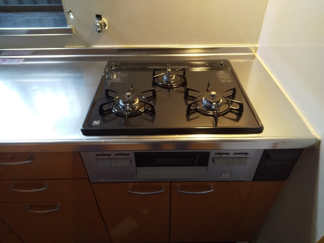 ビルトインコンロ入れ替え工事