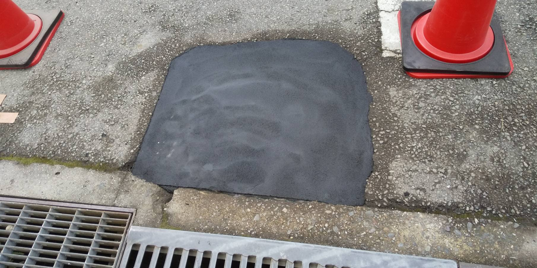 道路標識撤去新設工事